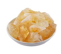 ICXLPMC Cristaux et pierres de citrine naturelle brute brute pyrite pierre de cristal non transformée collection décoration de la maison cadeaux DIY QINTINYIN Home Collections (taille : 5-7 cm 1 pièce