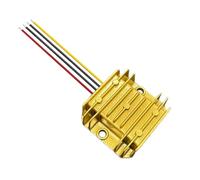 ICXLPMC DC 9-36V to 13.8V 3A Max Boost-Buck Module 12V24V to 13.8V Low Power Golden Aluminum Shell