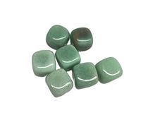ICXLPMC Décoration de la maison, 5 pièces de quartz vert naturel poli pierre précieuse en cristal de gravier cristal de quartz naturel cadeaux, pierre de cristal de cristal naturel QINTINYIN Home
