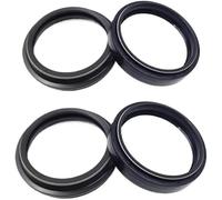 ICXLPMC Motorcycle 48mm Front Fork Damper Oil Seal Dust For With 125-990 Pit Off-road car Accessories(2 Pair) ICXLPMC
