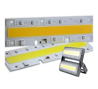 ICXLPMC Pack of 2, LED Diode Array Matrix Chips 30W/50W/150W AC110V Smart IC Spotlight Projector Floodlight Light Source Household Bulbs(Warm White 110V,30W)