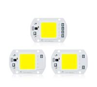 ICXLPMC Pack of 6, LED COB Chip AC110V 50W/30W/20W Smart IC Driver DIY LED Floodlight Spotlight Household Bulbs(Warm White 110V,20w)