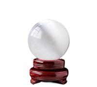 ICXLPMC Selenite Crystal Ball Gemstone Home Decoration Stone Sphere for Divination/Chakra Balance/Yoga/Home/Office FengShui,90-100mm