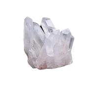 ICXLPMC White Crystal Cluster Quartz Health Stone Raw Point Home Decor Crystals (Size : 200-250g)