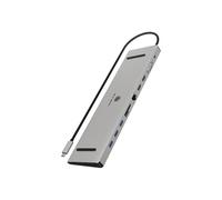 ICY BOX Dock USB-C IB-DK2106a-CPD – 11-en-1 2 moniteurs 4K60 100W PD Ethernet