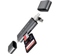 Icy Box #60068, IB-CR200-C External Memory Card Reader Grey