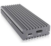 M.2 zu USB 3.1 Host, Aluminium, M-Key Sockel, NVMe RaidSonic