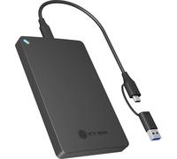 Raidsonic Icy Box Boîtier externe IB-201T-CU31 pour disque dur/SSD SATA 2,5 pouces