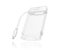 Icy Box Boîtier Extérieur pour SSD/HDD 2.5 " A 1x USB 3.2 Gen1 Type-C- Comprise
