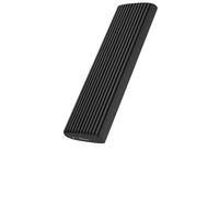 ICY Box Boîtier SSD/NVMe M.2, USB 3.2 (10 Gbit/s), sans Outils, Système de Refroidissement, USB-C, USB-A, PCIe, M-Key, Externe, Plug & Play, Adaptateur NVMe, Aluminium, Noir, IB-1808MCT-CU31