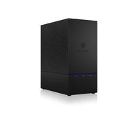 ICY BOX Boîtier USB Raid pour 2 disques durs 2,5 Pouces et 3,5 USB 3.1 Gen2 (10 GB/s), USB-C, Raid 1, 0, JBOD,