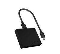 ICY BOX CFast Card Reader, CFast 2.0, USB 3.1 Gen2 (10 Gbit/s), Lecteur, USB-C & USB-A, Aluminium, Android/Windows/Mac OS, IB-CR402-C31