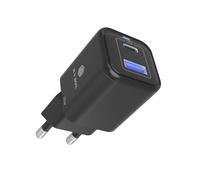 ICY BOX Chargeur 2 Ports avec 20W, USB-C & USB-A, Power Delivery 3.0, Quick Charge 3.0, Protection Contre la surchauffe et Les surtensions, IB-PS1020-PD