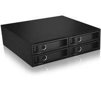 ICY BOX CY BOX IB-2242SSK Back Plane für 4x 2,5 SATA/SAS Festplatten/SSDs in 1x 5,25 S Cadre de montage pour disque dur 2.5