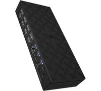 ICY BOX DisplayLink Notebook DockingStation - Filaire - 100 W - 10,100,300,1000,1200,2000,2500 Mbps - Noir - MicroSD (TransFlash) - SD - 3840 x 2160 pixels