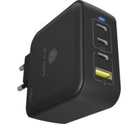 ICY BOX GaN Wandladegerät Adaptateur USB-C 100 W noir