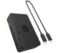 ICY BOX Heart RAID 2818 Avec fil USB4 Noir