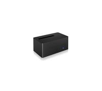 ICY BOX IB-1121-C31 Boîtier Externe USB 3.2 Gen 2 Type-C pour HDD/SSD SATA 2.5/3.5" (6Gbit/s) Anthracite/Noir - Chipset ASM235CM