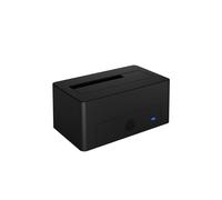 ICY BOX IB-1121-U3 Boîtier Externe pour HDD 2.5/3.5" SATA I/II/III USB 3.2 Gen 1 Type-A, 5Gbps, Noir, Compatible Windows/macOS, Alimentation Externe