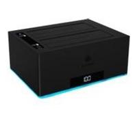 ICY BOX "Docking & ClonStation for 2x HDD/SSD (IB-127CL-U3), Station d''accueil"