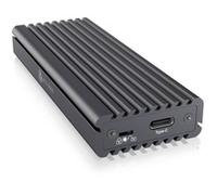 ICY BOX IB-1817MC-C31 Boîtier pour SSD M.2 USB-C® (USB 3.1 Gen 2) 10 GBit/s M.2 PCIe NVMe, M.2 SATA 2230, 2242, 2260, 2280 60913