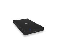 ICY BOX IB-200T-C3 Boîtier Externe SSD 2.5" SATA I/II/III USB 3.2 Gen 1 Type-C, Support UASP, Noir, 6 Gbit/s, Compatible Windows/macOS