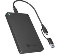 ICY BOX IB-201T-CU31 Boîtier externe pour disque dur/SSD SATA 2,5 pouces, Boîtier disque dur