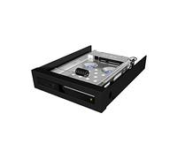 ICY BOX IB-2217aStS Rack pour Disque Dur 2,5"/3,5" SATA Noir