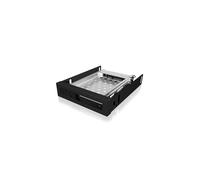 Icy Box IB-2217StS Rack Mobile pour 2 Disques durs 2,5" SATA HDD/SSD Noir