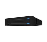 ICY BOX "IB-2226STS 8,89 cm (3.5"") Plateau de stockage de disques Noir, Cadrage"