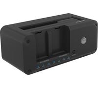 Icy Box IB-2924MSCL-C31 Clone and DockingStation for 1x 2.5"/3.5" to 1x M.2 NVMe or M.2 to M.2, access 3 drives as Docking, Host USB 3.2