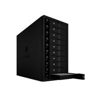 ICY BOX IB-3810-C31 Boîtier HDD Noir 3.5