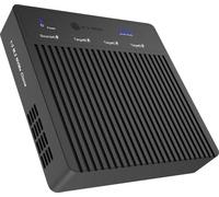 ICY BOX Station d'accueil USB4 IB-4013M – Clonage 1:3 4x M.2 NVMe 40 Gbit/s Aluminium Noir