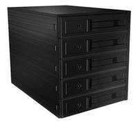 Raidsonic Icy Box Plateau de stockage de disques IB-565SSK 3x 5,25 Noir