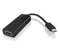 Icy Box IB-AC533-C Adaptateur USB Type C/VGA Noir