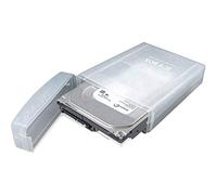 ICY BOX Boîtier de rangement IB-AC602a pour disques durs 8,9 cm (3,5") transparent
