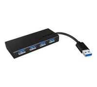 ICY BOX IB-AC6104-B USB 3.2 Gen 1 (3.1 Gen 1) Type-A 5000 Mbit/s Noir, Hub USB