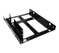 ICY BOX IB-AC643 - Adaptateur pour baie de stockage - 3.5" to 2 x 2.5" - noir