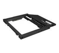 ICY BOX IB-AC649 - Support pour unité de stockage (boîtier) - 2.5" - mSATA - noir