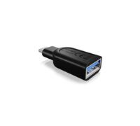 ICY BOX IB-CB003 USB 3.0 Type-C USB 3.0 Type-A Noir, Adaptateur