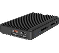 ICY BOX IB-CR602M-C31 Boîtier pour SSD M.2 USB-C® (USB 3.2 Gen 2) 10 GBit/s M.2 PCIe NVMe, M.2 SATA 2280 61154