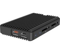 ICY BOX IB-CR602M-C31 Boîtier pour SSD M.2 USB-C® (USB 3.2 Gen 2) 10 GBit/s M.2 PCIe NVMe, M.2 SATA 2280 61154