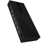 ICY BOX "IB-DK2246AC Avec fil USB 3.2 Gen 2 (3.1 Gen 2) Type-A Noir, Station d''accueil"