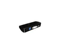 ICY BOX IB-DK402 Avec fil USB 3.2 Gen 1 (3.1 Gen 1) Type-A Noir