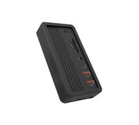 ICY BOX IB-DK4072M-CU31 USB 3.2 Gen 2 (3.1 Gen 1) Type-C Noir