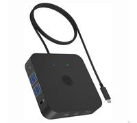 Raidsonic Icy Box Station d'accueil IB-DK4090-C USB 3.2 Gen 2 (3.1 Gen 1) Type-C Noir