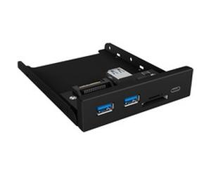 ICY BOX IB-HUB1417-i3, Panneau avant