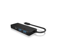 ICY BOX IB-HUB1423CR-C3 USB 3.2 Gen 1 (3.1 Gen 1) Type-C 5000 Mbit/s Noir