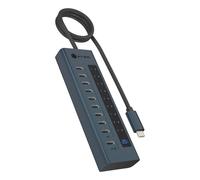 ICY BOX IB-HUB1450-C31 Hub 10 Ports USB-C 3.2 Gen 2 10 Gbit/s Dockingstation