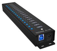 ICY BOX IB-HUB1717-U3 USB 3.2 Gen 1 (3.1 Gen 1) Type-A 50 (Not Machine Spacific)